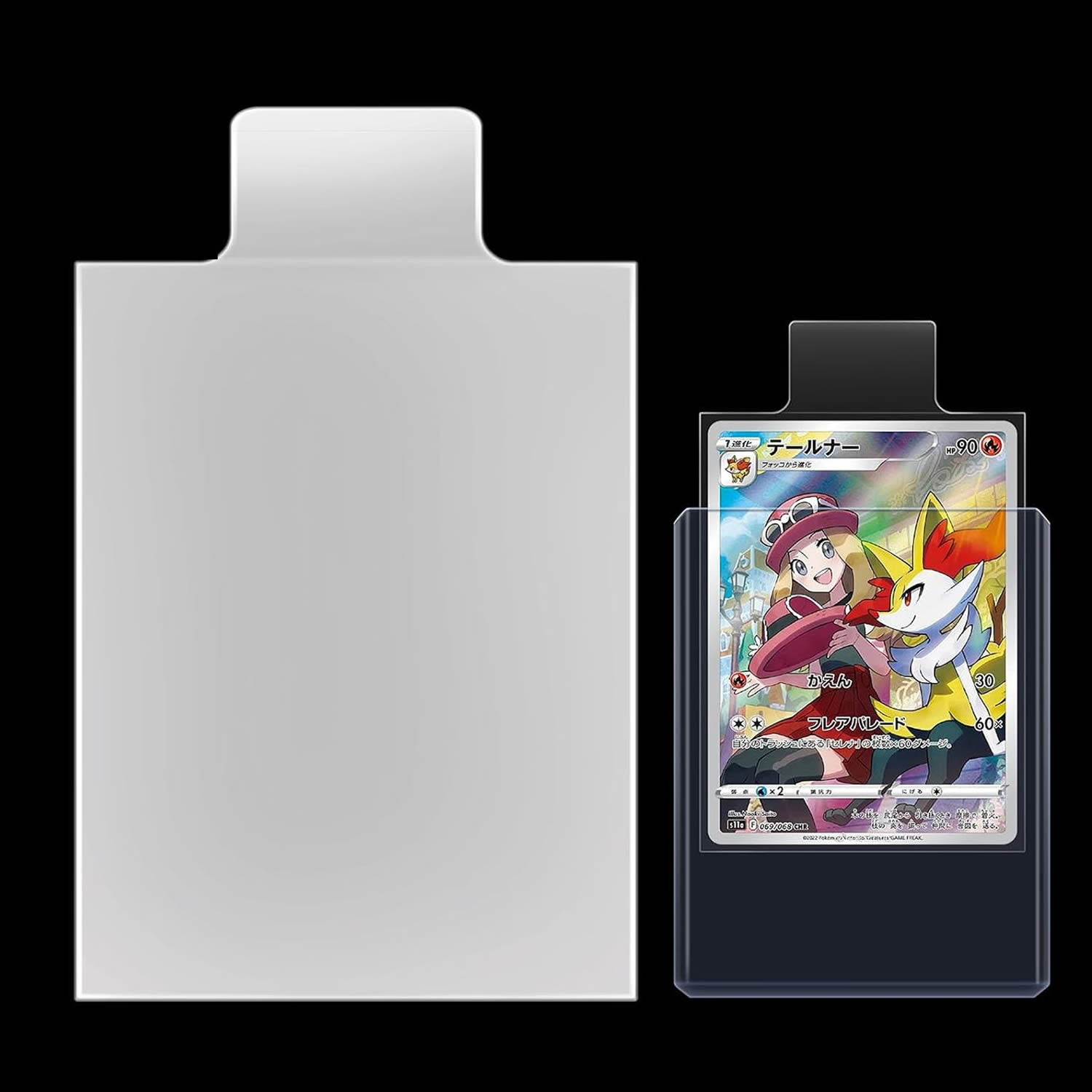 Memory Card Case - 100-1000 adet 65*90mm Kabartmalı Tip Şeffaf
