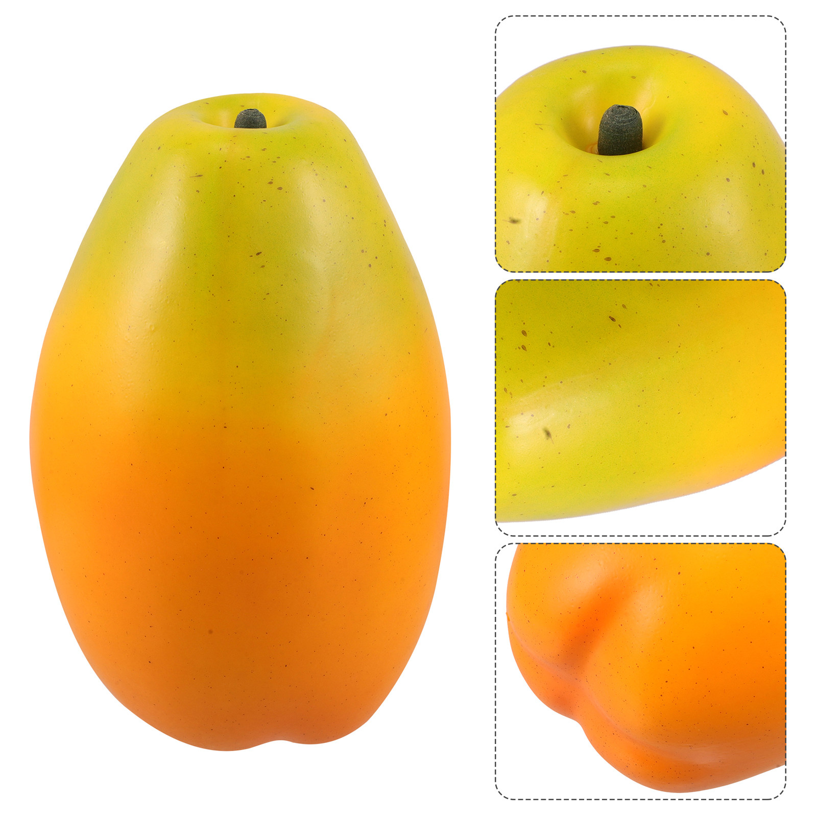Photography Food - Yapay Papaya, Büyük Boy, Canlı Renkli,
