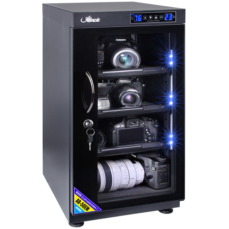Camera Dry Cabinet - 35L/40L/50L Elektronik Kuru Dolap Kamera Lensi