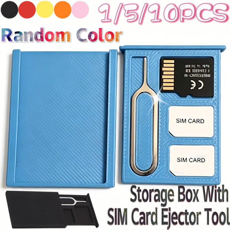 Memory Card Case - Taşınabilir PLA Hafıza Kartı Saklama Kutusu