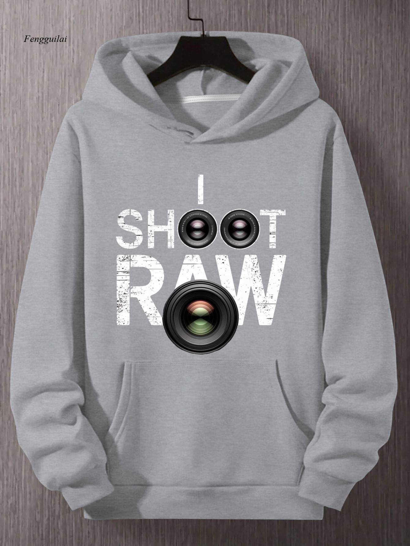 Shoot Raw Photography Kapüşonl - Photography Graphic Design incelemesi ve fiyatı