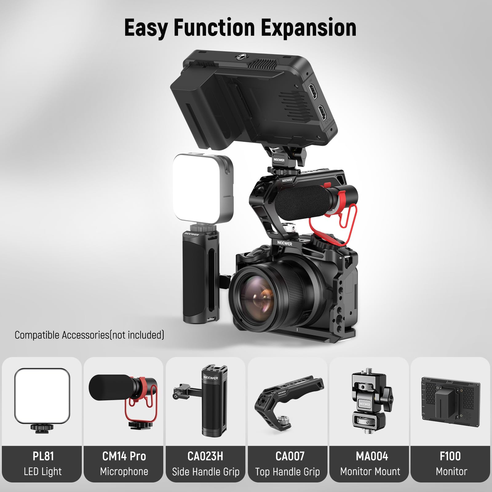 NEEWER R50 Kamera Kafesi Canon - Photography Zone System incelemesi ve fiyatı