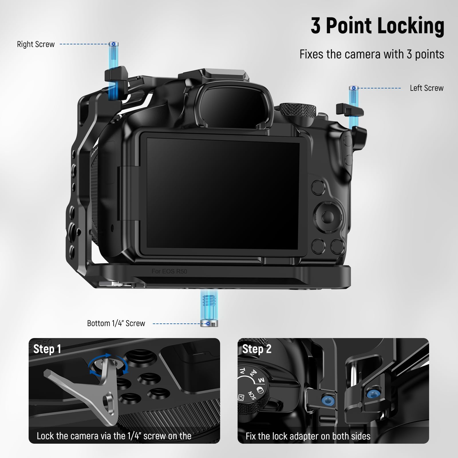 NEEWER R50 Kamera Kafesi Canon - Photography Zone System incelemesi ve fiyatı