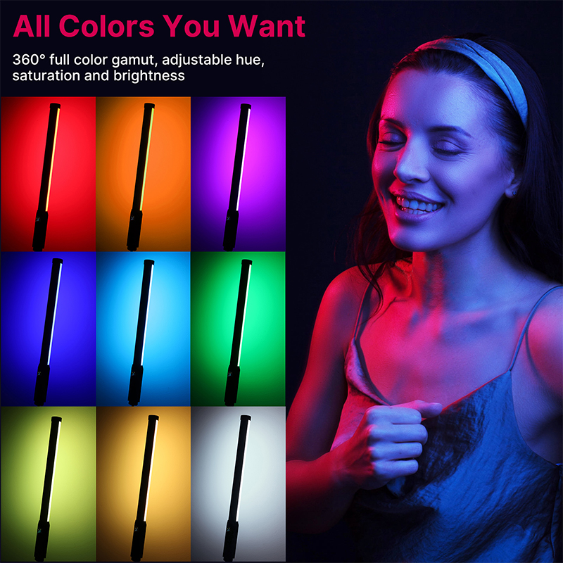 Ulanzi VL119 El RGB Renkli Çub - Photography Gear incelemesi ve fiyatı