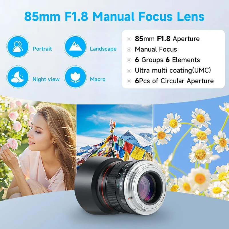 Lightdow 85mm F1.8 Orta Telefo - Photography Gear incelemesi ve fiyatı