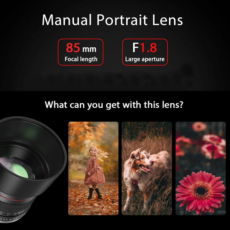 Lightdow 85mm F1.8 Orta Telefo - Photography Gear incelemesi ve fiyatı