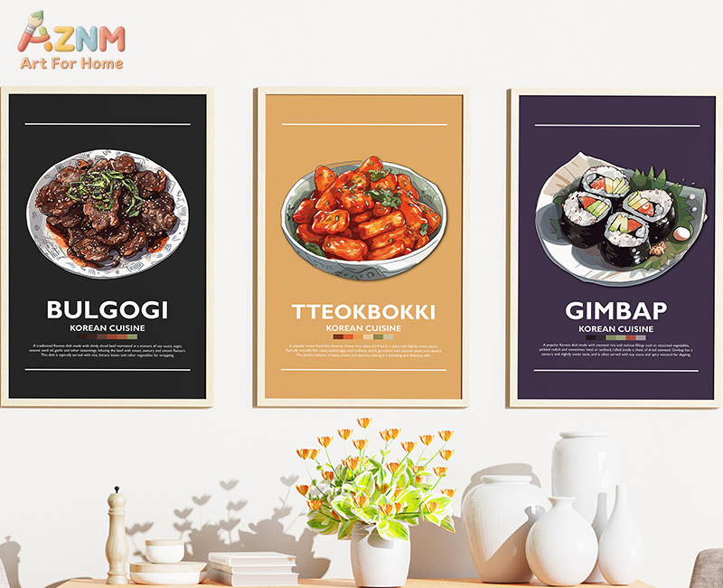 AZNM Çerçevesiz Kanvas Poster  - Photography Food incelemesi ve fiyatı