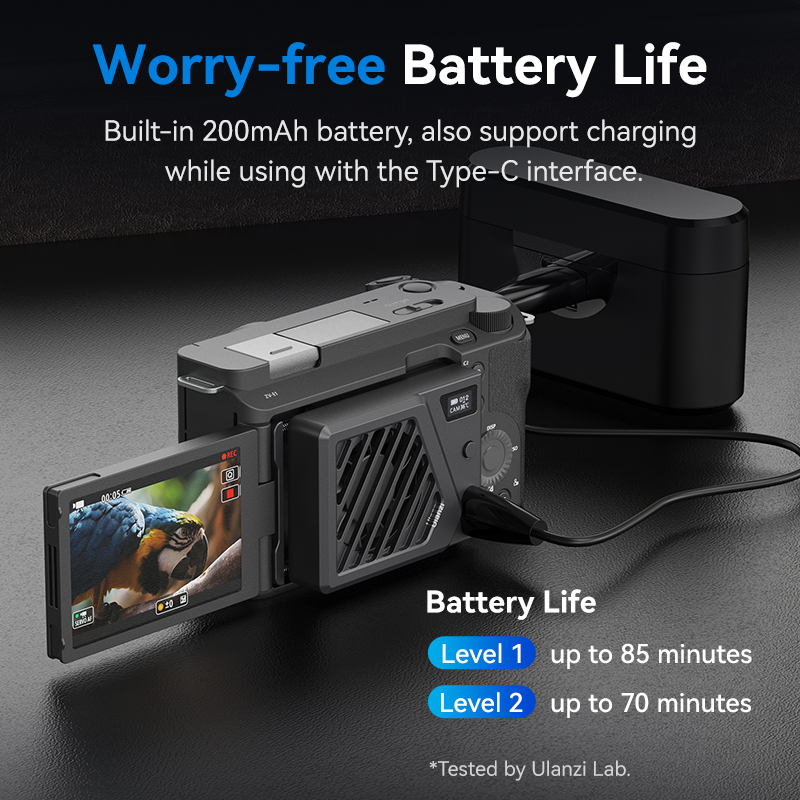 Ulanzi CA25 Kamera Soğutma Sis - Photography Zone System incelemesi ve fiyatı