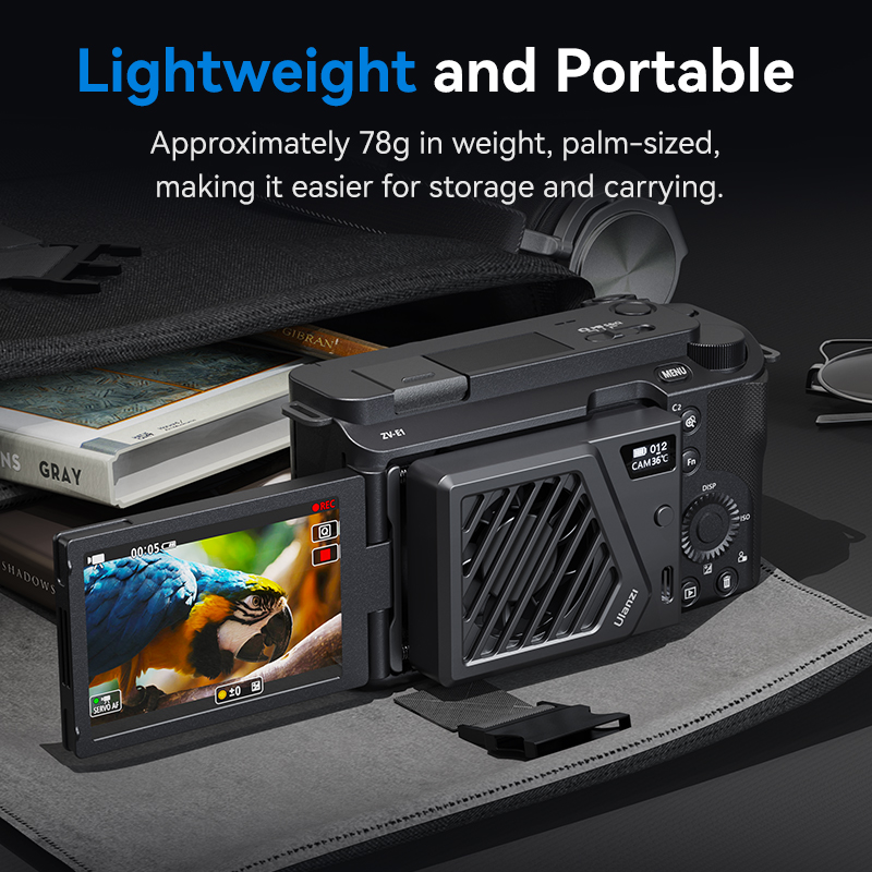 Ulanzi CA25 Kamera Soğutma Sis - Photography Zone System incelemesi ve fiyatı