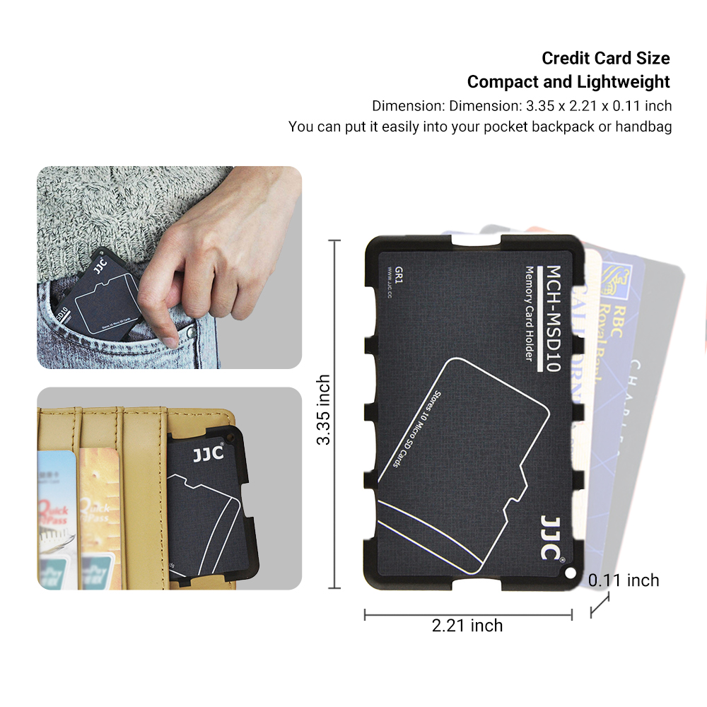 JJC Ince Mikro SD Kart Tutucu  - Memory Card Case incelemesi ve fiyatı