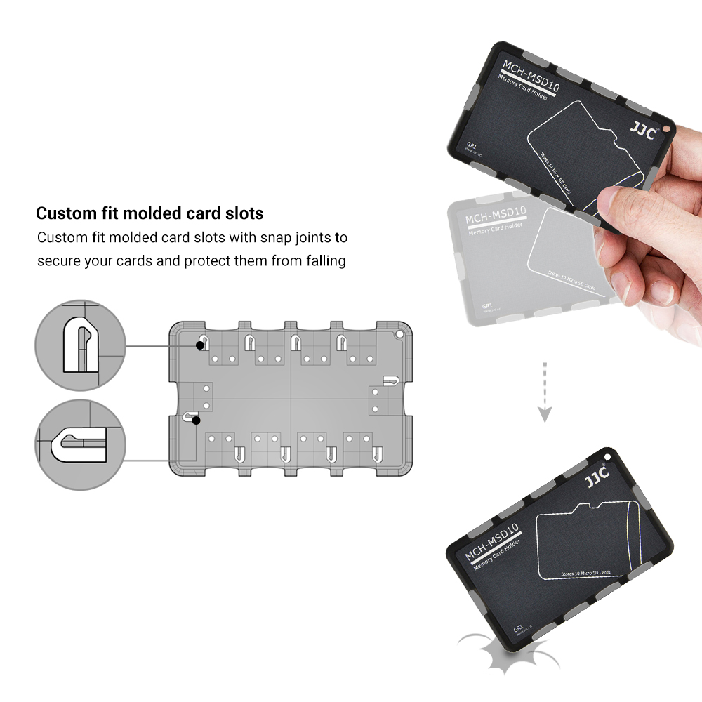 JJC Ince Mikro SD Kart Tutucu  - Memory Card Case incelemesi ve fiyatı